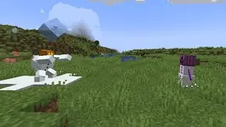 Minecraft Sickened Snow Golem VS Mutant Snow Golem👁❄