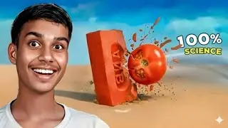 World strongest tomato 🍅 Vs brick