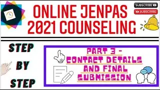 CONTACT  DETAILS || JENPAS 2021