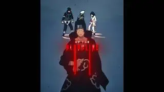 Uchiha Clan's Aura 🗿🔥 - Uchiha Clan Edit | Te Conoc&iacute; (Slowed & Reverb)