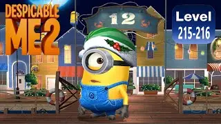 Minion Rush Santa Carl minion run Pier 12 level 215-216 Xbox PC gameplay Despicable me 2 minions