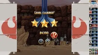 Angry Birds Star Wars Tournament Week 44 Level 5 High Score 84k (No Power-ups)