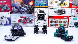 Unboxing RC Cady Wile K3 Robot, RC 360 Tank Car, Stunt Water Bomb Chariot R/C