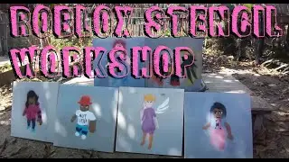Roblox Stencil Painting Workshop