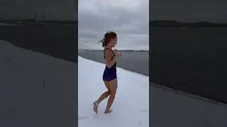 #galkina_anechka #swimming #icequeen #ice #water #icequeenlife #icewater #iceriver #nature #girls
