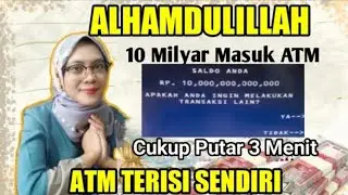 ALHAMDULILLAH🤲 SETELAH SAYA PUTAR VIDEO INI TAK SAMPAI 1 MENIT TIBA² UANG SUDAH MASUK REKENING SAYA