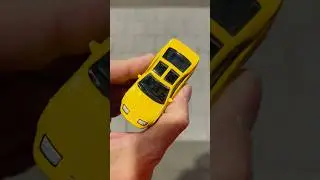 Hot Wheels Real Riders Nissan 300ZX Twin Turbo Yellow #diecast #hotwheels #nissan #300zx