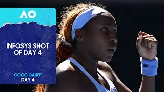 Incredible Coco Gauff! | Infosys Shot of Day 4 | Australian Open 2026