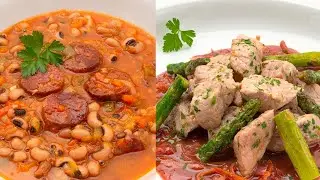 Carillas estofadas - Cerdo salteado con salsa Cumberland - Cocina Abierta de Karlos Arguiñano