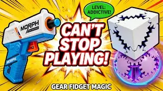 Unboxing Weird Fidget Gadgets：3D Gear Ball & Foam Blaster