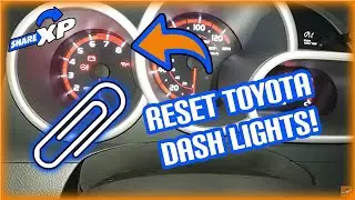 Сброс настроек приборной панели Toyota VSC ABS Traction Control Corolla Matrix 2010
