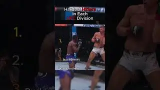 Hardest Hitters in Each UFC Division