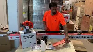 Unboxing Podadora de Altura van Beek vB270