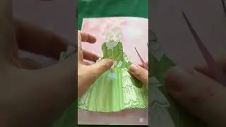 Dress up beautiful girl #sticker #shorts #diy