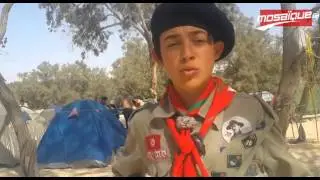 دوز:شباب الكشافة يوجهون رسالة الى الشباب تونس