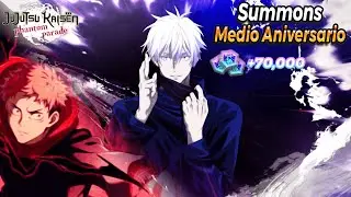 ‼️💎Summons al Medio Aniversario💎‼️ de Jujutsu Kaisen Phantom Parade😱