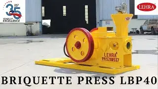 LEHRA&reg; Briquette Press LBP40
