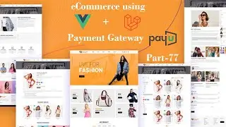 Payu Payment Gateway | Part 77 | E-commerce website using laravel with Vue js