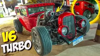 FORD 31 com MOTOR V6 TURBAO E FUELTECH ? Hot Rod Exclusivo no pa&iacute;s.