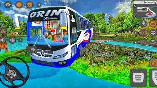 😱ভয়ংকর একটা দ্বীপ🌏 Bus simulator Bangladesh Map Bangladesh Bus mod Bussid android gameplay 