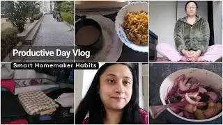Making Mess to Small Wins 💪 | Productive Day Vlog of Indian Mom | Smart Homemakers Habits