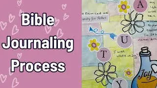 How to Use Watercolor Pencils in Bible Journaling | Mixed Media | Christian encouragement