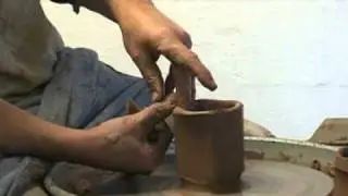 How to facet pottery.  Extra Wide Facets - from Square to Round!