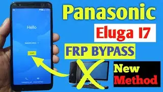 Panasonic Eluga I7 Frp Bypass youtube update || New Method Without PC 100% Working Easy Method ||