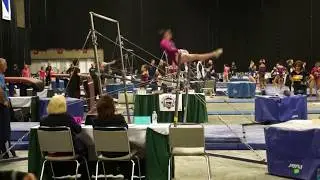 Kimika Ishikawa-Temple | Uneven Bars Region1 Level 8 Championship 4.6.'17s '17