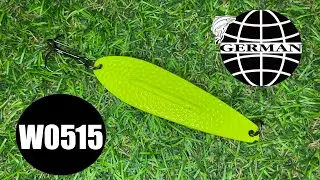 Обзор блесны German латунь W0515 по заказу Fmagazin