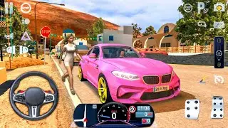 Driving School Sim #40 Free Ride In Santorini! Car Games Android iOS gameplay