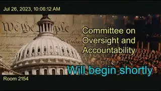 Highlights reel of House Oversight Committee's National Security Subcommittee on UFO/UAP (July 2023)