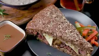 The Ultimate Indulgence Roast Beef Kraftwich