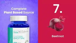 Biovitalia Organics Biotin 30mcg Capsule - 60 Vegan Capsules