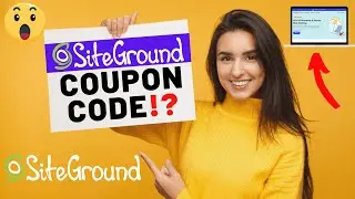SiteGround Coupon Code (80% OFF!) 🔥 | SiteGround Discount & Promo! 🤑