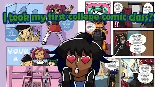 I took my first college comic class?!