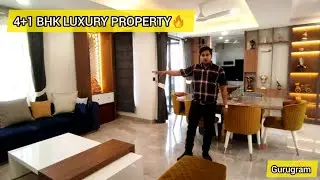 4+1 BHK Luxury Builder Floor in Gated Society, GURGAON | 350 sq yd | एक बार देखना ज़रूर ।