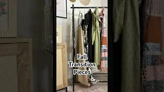 Fall transition pieces that will make you feel put together and on trend! 🤍
