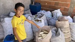 DUDU FALA DA SUA PLANTAÇÃO DE MILHO PARA O BRUTINHO kkk