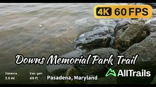 4K Downs Park Memorial Trail 60 FPS
