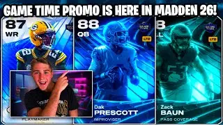 THESE CARDS ARE INSANE! GAMETIME PART 1 IS HERE! AP INCREASE, NEW LTD MODES + MORE IN MADDEN 26!