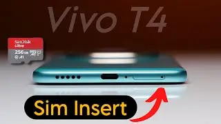 How to Insert Sim Card on Vivo T4 5G / Does Vivo T4 5G Have Memory Card Slot?