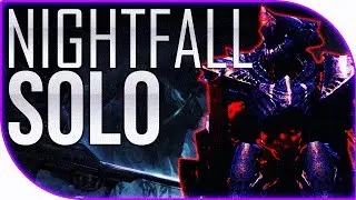 Destiny SOLO NIGHTFALL: DARK BLADE - How to Complete NIGHTFALL SOLO 4/19