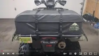 ATVTek Expedition Bag Review on my 2020 Suzuki KingQuad 750