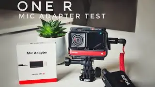Тест внешнего микрофонного адаптера Insta360 ONE R &mdash; в помещении и на улице на горном велосипеде