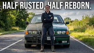 ✅ BMW E36 Full Restoration | Rust to Showroom (ASMR No Music) #asmr #viral #car  #e36 #bmw