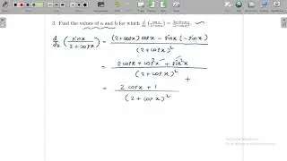 Practice easy for Differentiation 5 Questions #maths #g12 #grade11 