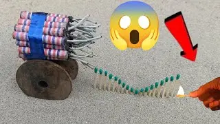 Lot of Diwali Unlimited bijli Bom Vs matchstick experiment video #experiment #testing
