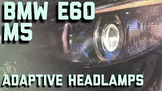 BMW E60 M5 Adaptive Headlights / Headlamps