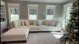 Cindy Hall's customer's new Oliver sectional by MT Company